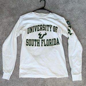 University of South Florida (Bulls) small champion long sleeve shirt